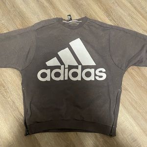 Adidas sweater with side zippers